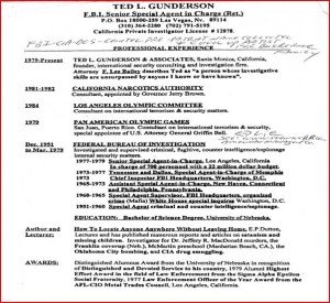 Ted_Gunderson_Resume