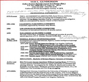 Ted_Gunderson_Resume