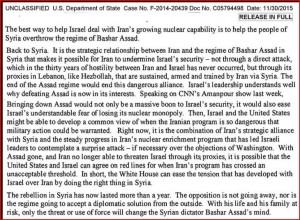 Hillary-Clinton-Email-Destroy-Syria-for-Israel