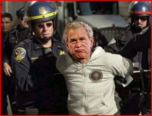 George-W-Bush-Arrest