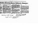 Stew Webb Savings & Loan Whistleblower faces charges